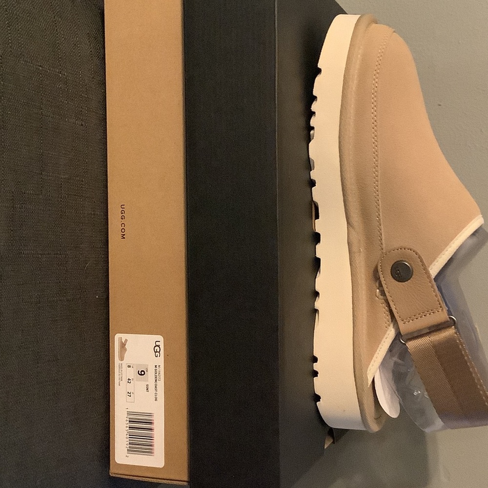 UGG Tan Slip-On Sandals